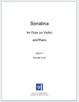 Sonatina for Flute (Violin) And Piano P.O.D. cover